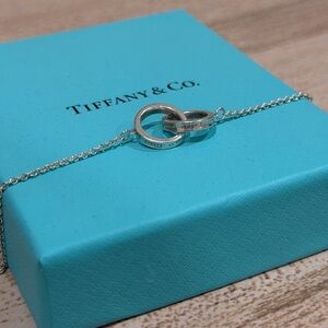 Tiffany & Co. Silver Interlocking Circles Bracelet